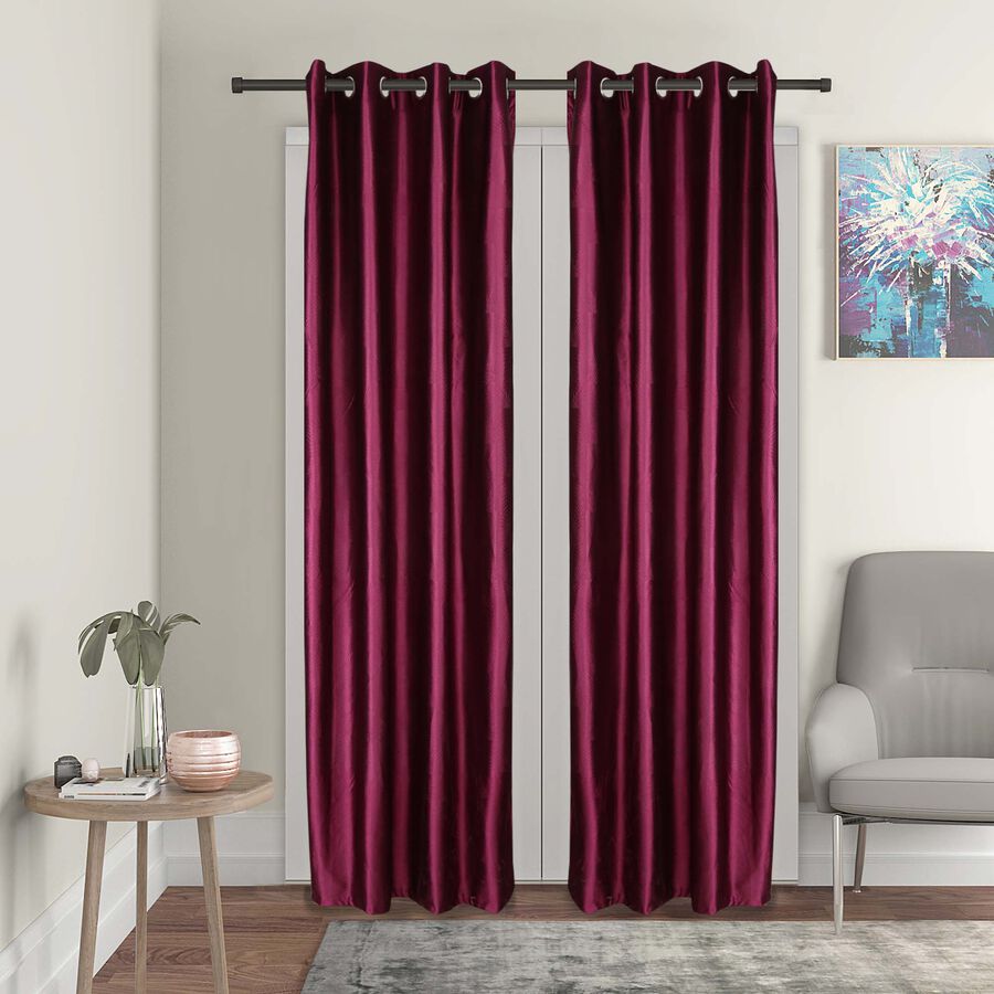 140 GSM 7 ft. Door Embossed Curtain, , large image number null
