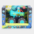 kid's Friction Powered Bull Monster Truck Toy, , small