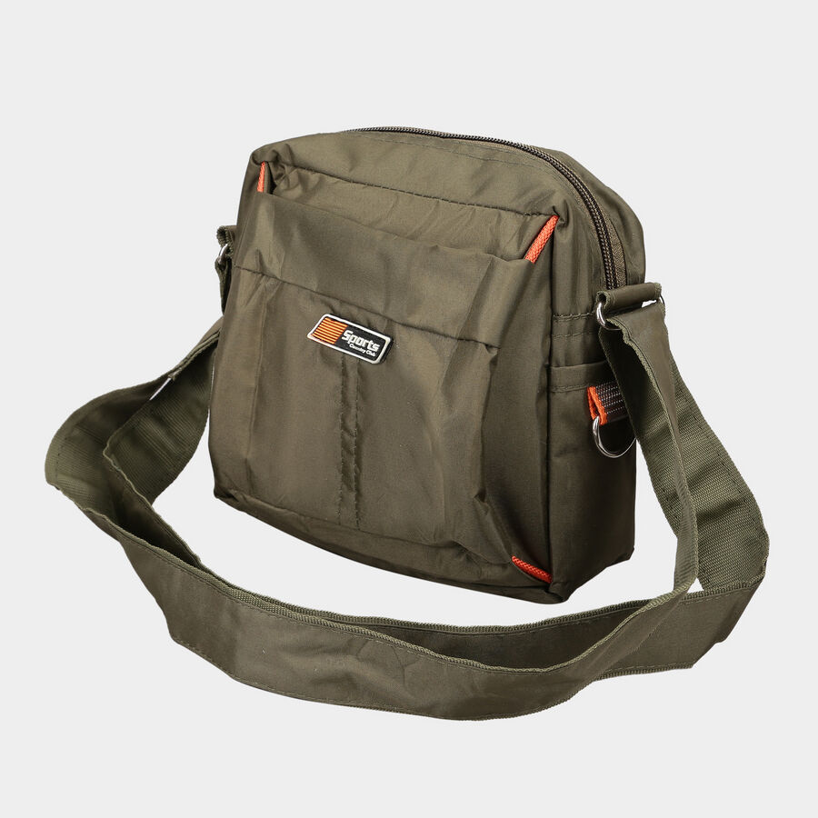 Men's Polyurethane Sling Bag, , large image number null