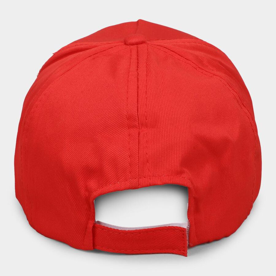 Kid's Red Fabric Cap, , large image number null