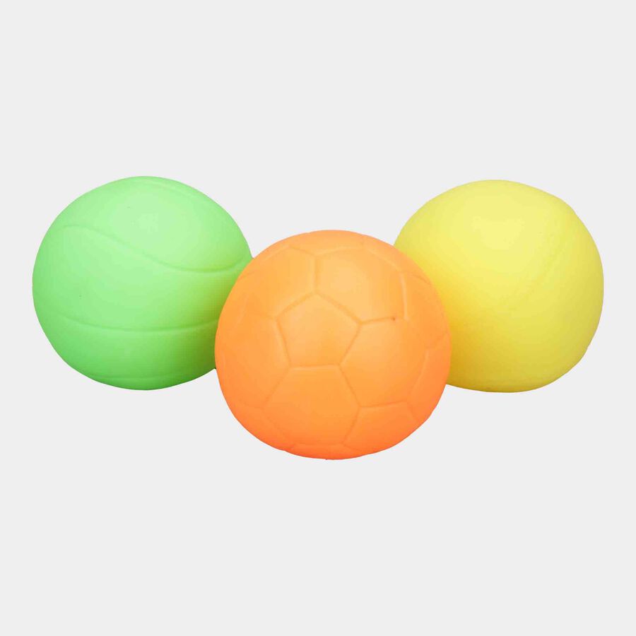Baby Balls Squeeze Toys, Set of 3, , large image number null