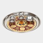 Steel Pooja Plate, , small image number null