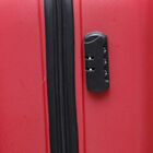 4-Wheel Red Polypropylene Hard Case Trolley, Medium, , small image number null