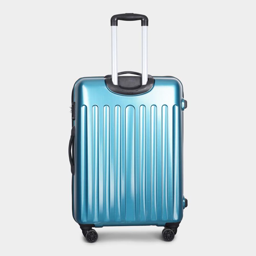 8-Wheel Light Blue Polypropylene Hard Case Trolley, Large, , large image number null