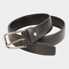 Men's Black Polyurethane Formal Belt, , small image number null