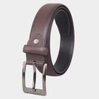 Men's Brown Polyurethane Formal Belt, 38 in. Waist, , small image number null