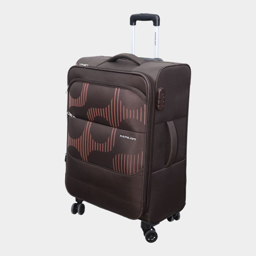 8-Wheel Polyester Soft Case Trolley, Medium, , large image number null