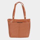 Women's Tan Polyurethane Hand Bag, , small image number null