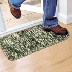 Anti-Skid Green Polyester Door Mat, , small image number null
