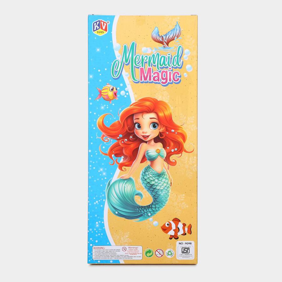 Kid's Magical Mermaid Princess Doll Toy Set, , large