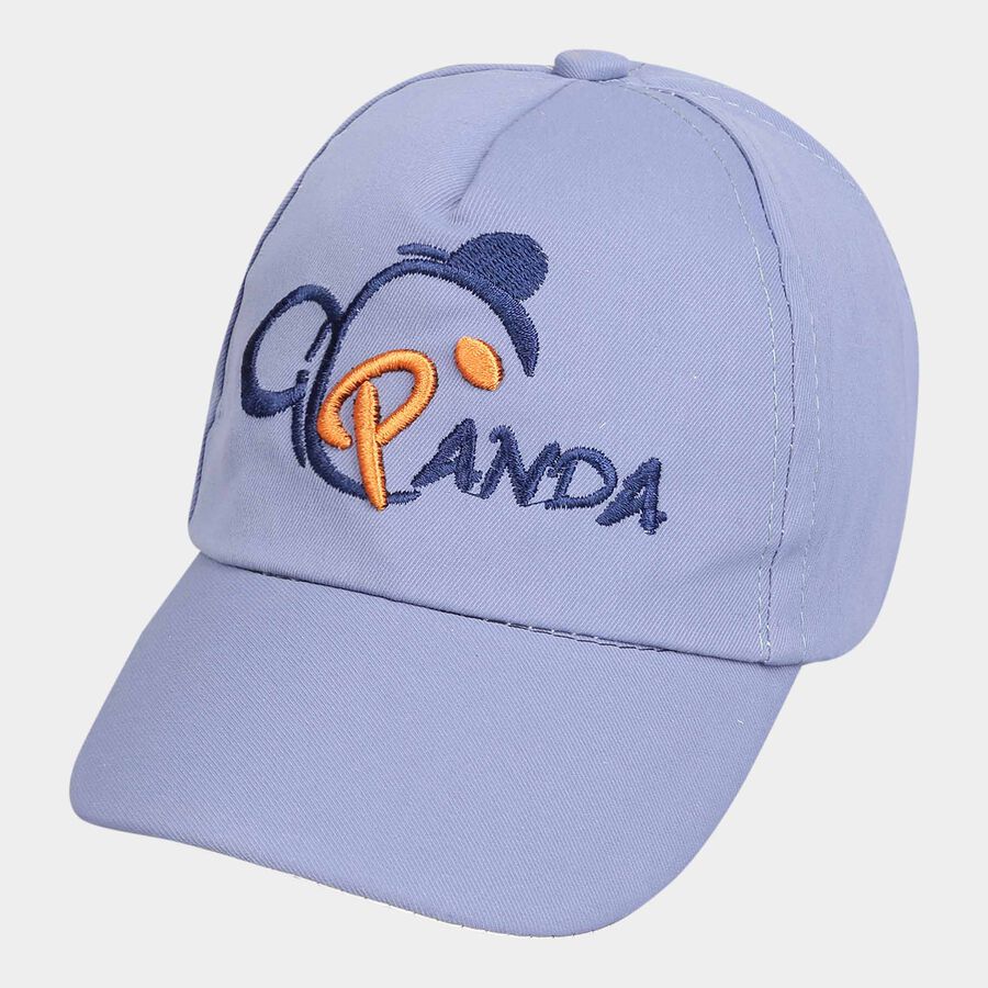 Kids' Blue Canvas Cap, , large image number null