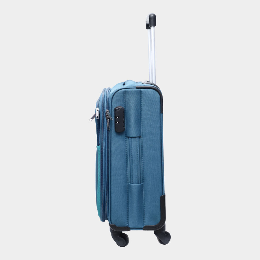 4-Wheel Polyester Soft Case Trolley, Small, , large image number null