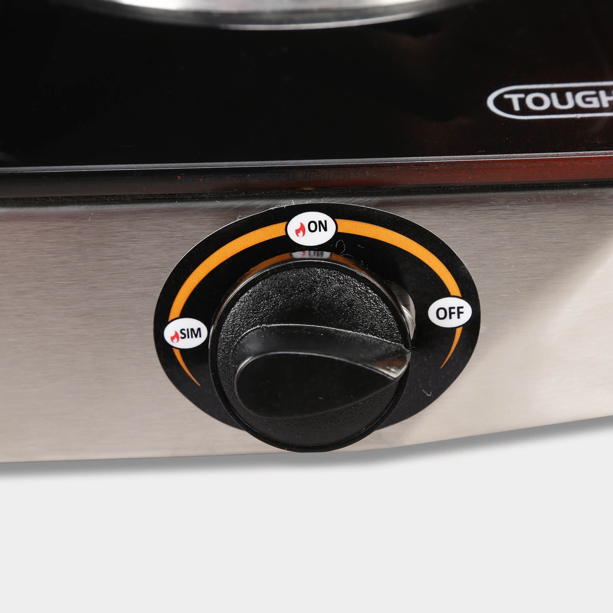 Tandem Glass Top With Stainless Steel Bottom Gas Stove Vishal Mega Mart India