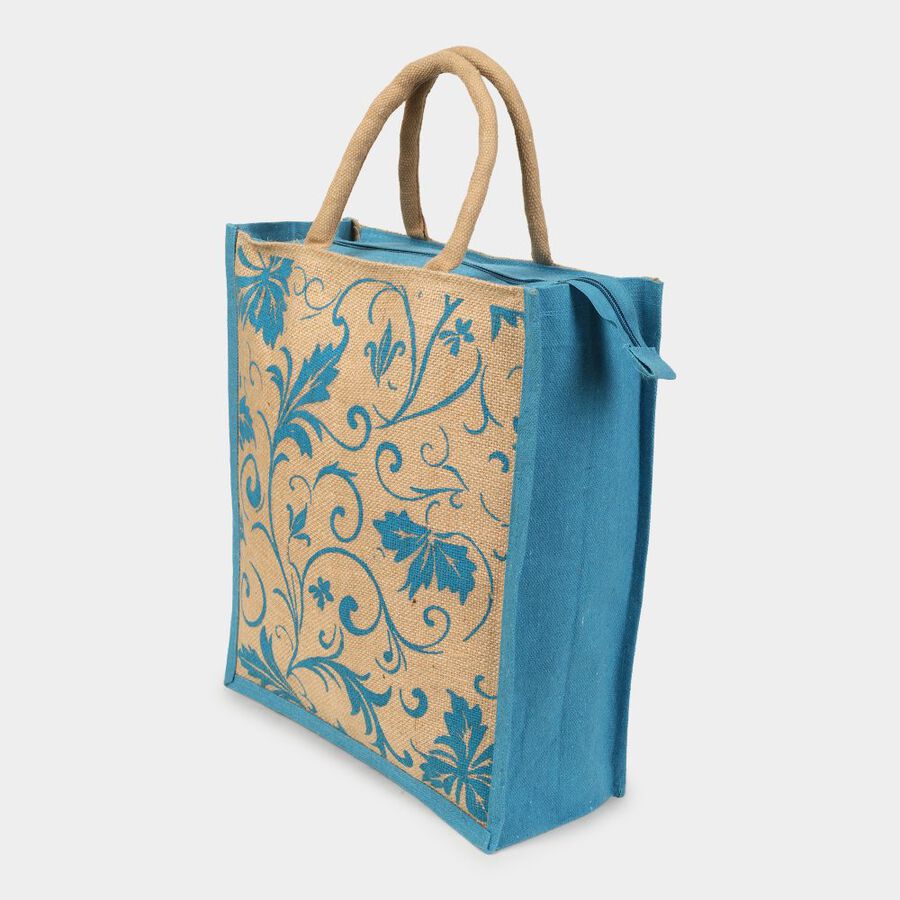 Blue Jute Bag, , large image number null