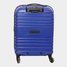 4-Wheel Blue PVC Matee Hard Case Trolley, Small, , small image number null