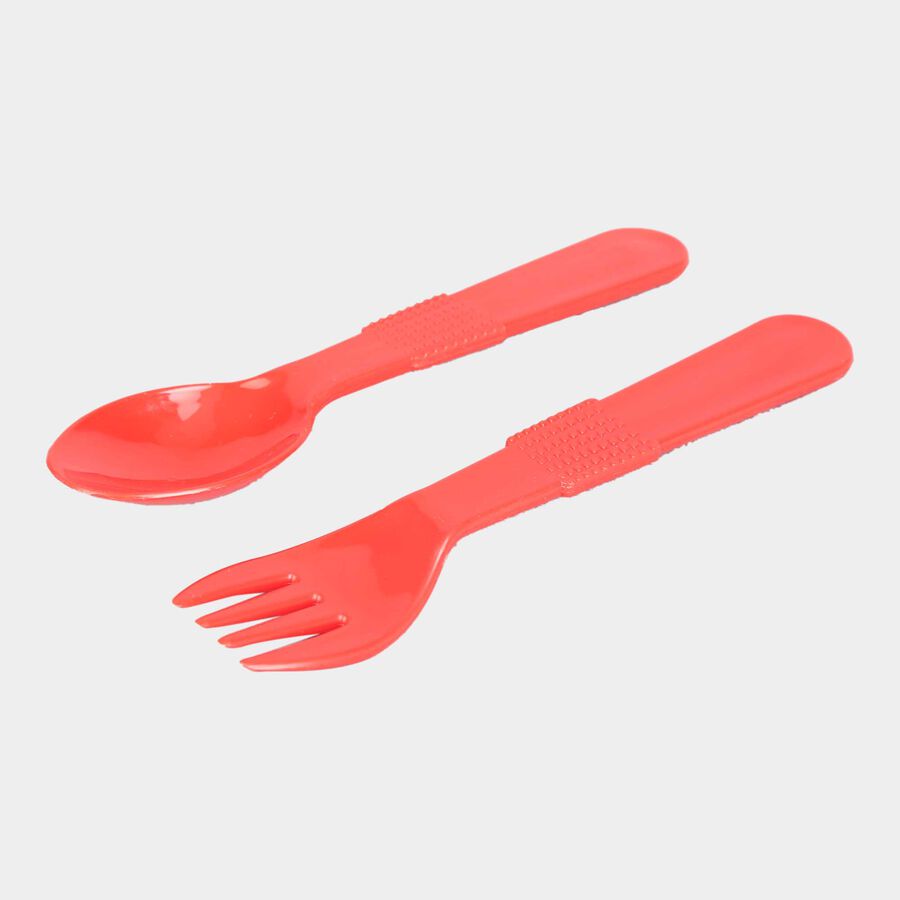 Plastic Meal Set 5 Pcs - Colour/Design May Vary, , large image number null