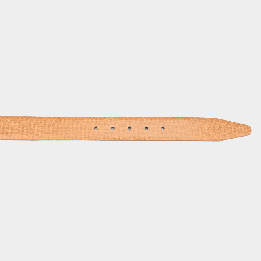 Men's Polyurethane Casual Belt, Size 32, Textured, , large image number null