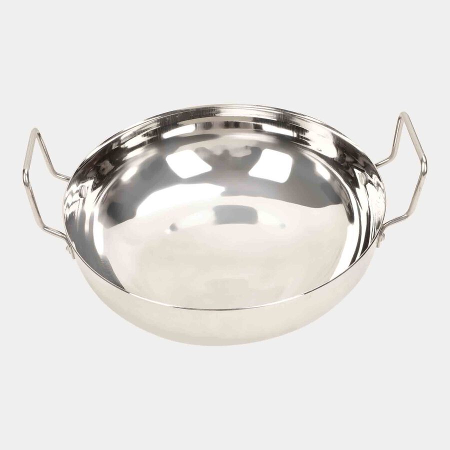 2.5L Steel Kadhai -Induction Compatible, , large image number null