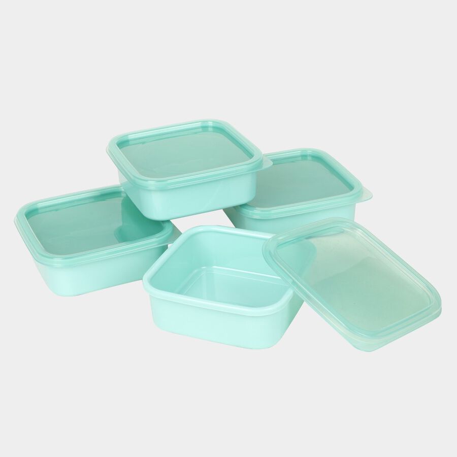 Air-Tight Plastic Container, Set of 4 - 350 ml, , large image number null