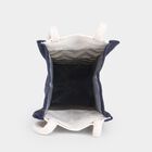 Dark Blue Canvas Bottle Bag, , small image number null