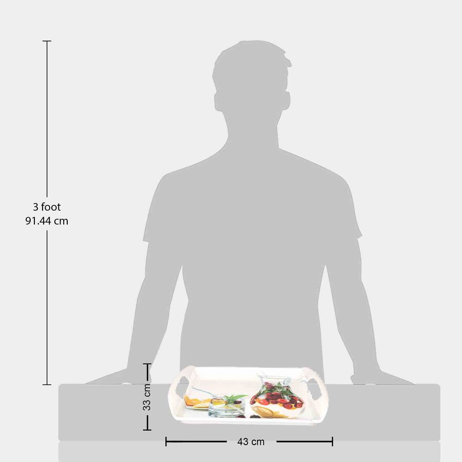 Melamine Serving Tray, 43 X 33 cm, , large image number null