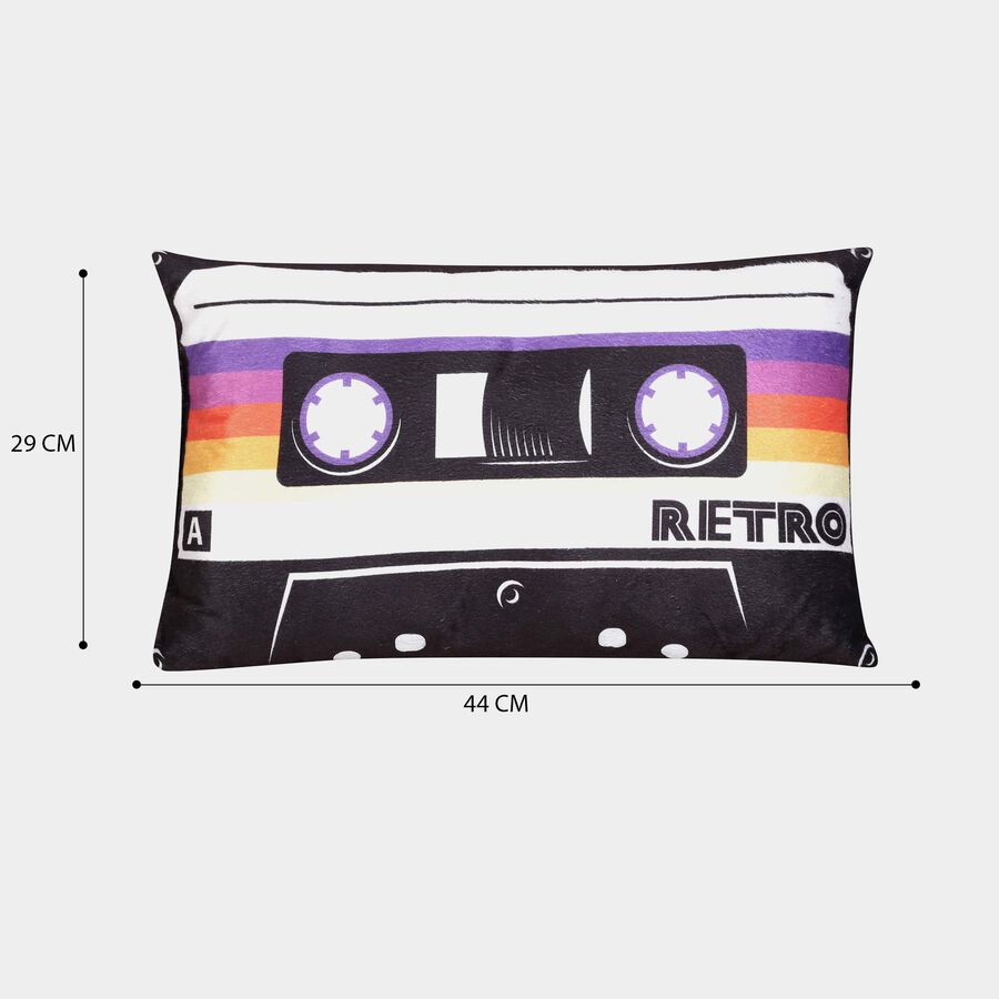 Multicolour Microfiber Cushion, , large image number null