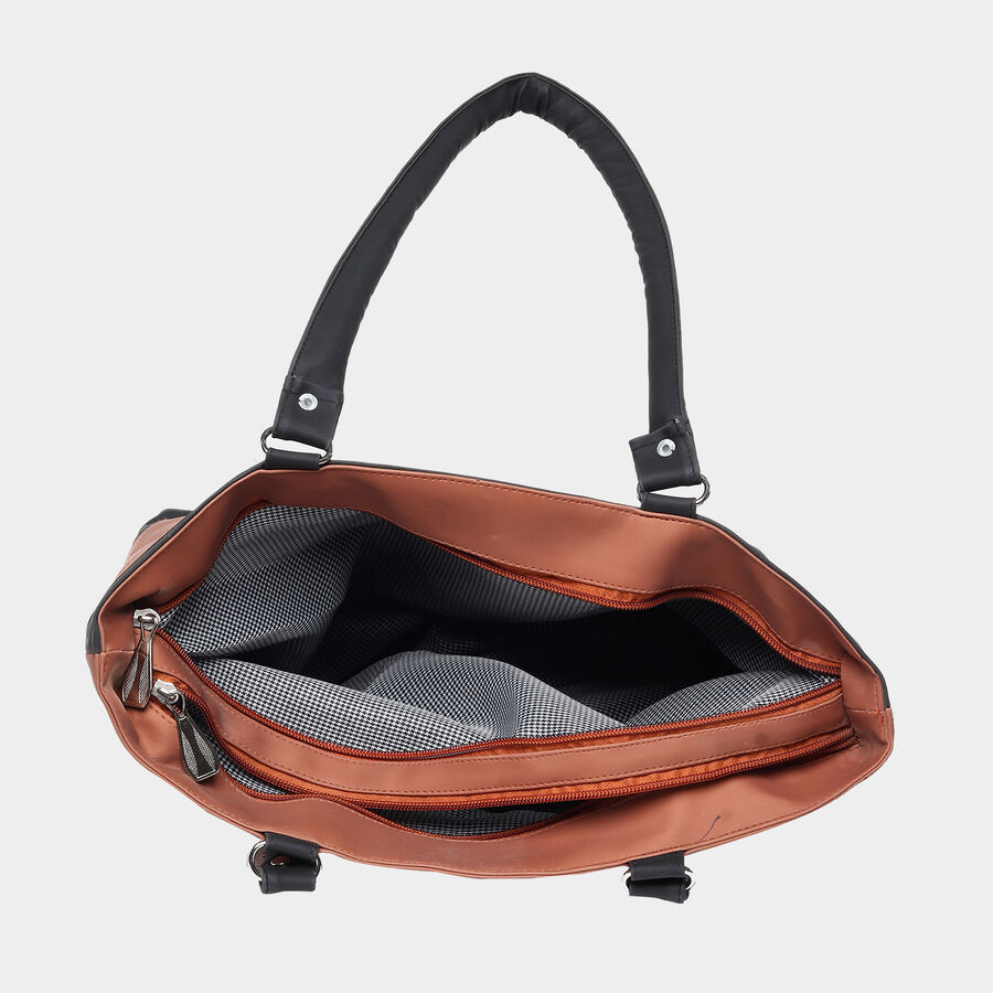 Women's Polyurethane Tote Bag, Medium Size, , large image number null