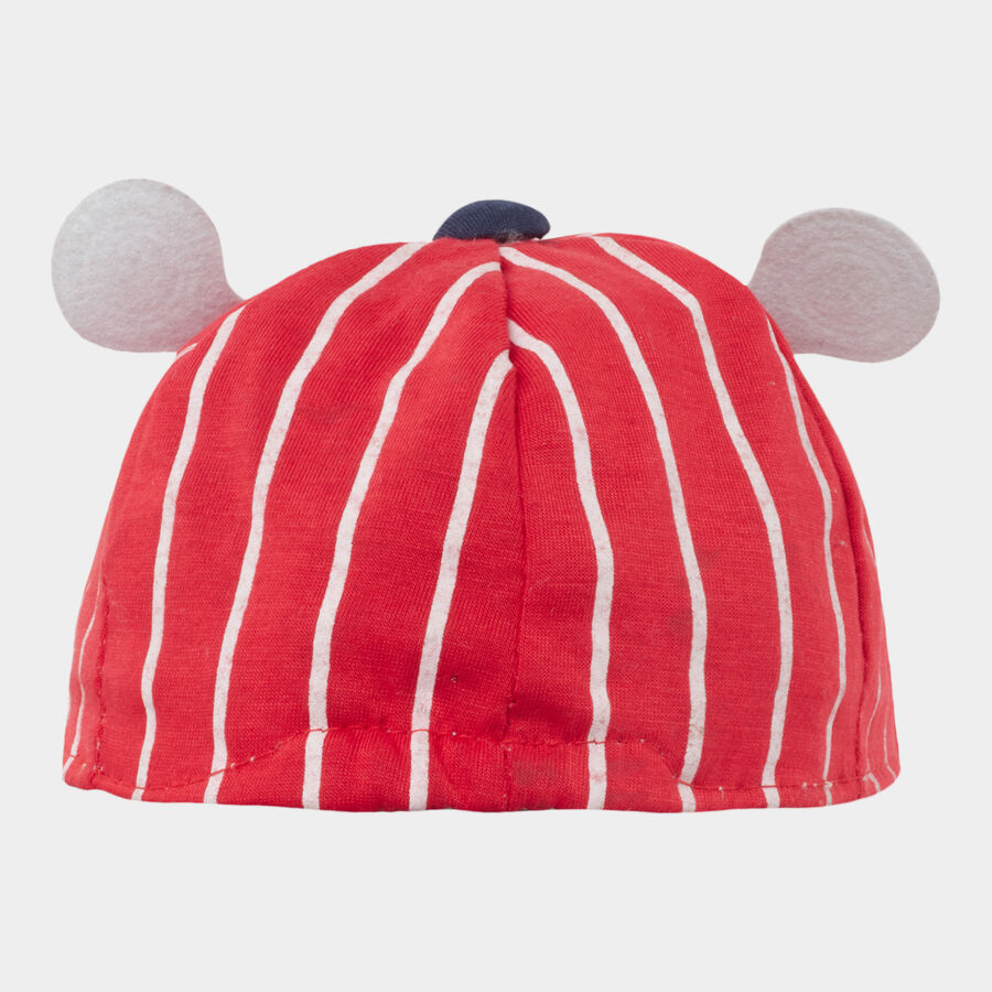 Kids' Red Fabric Cap, , large image number null