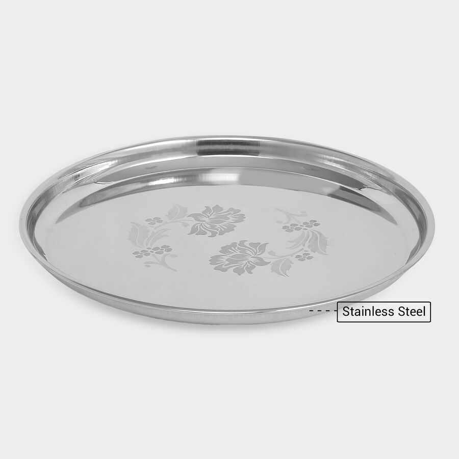 Stainless Steel Plate, 27.5 cm, , large image number null