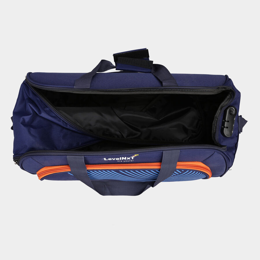 Blue Polyester Duffle Trolley, , large image number null