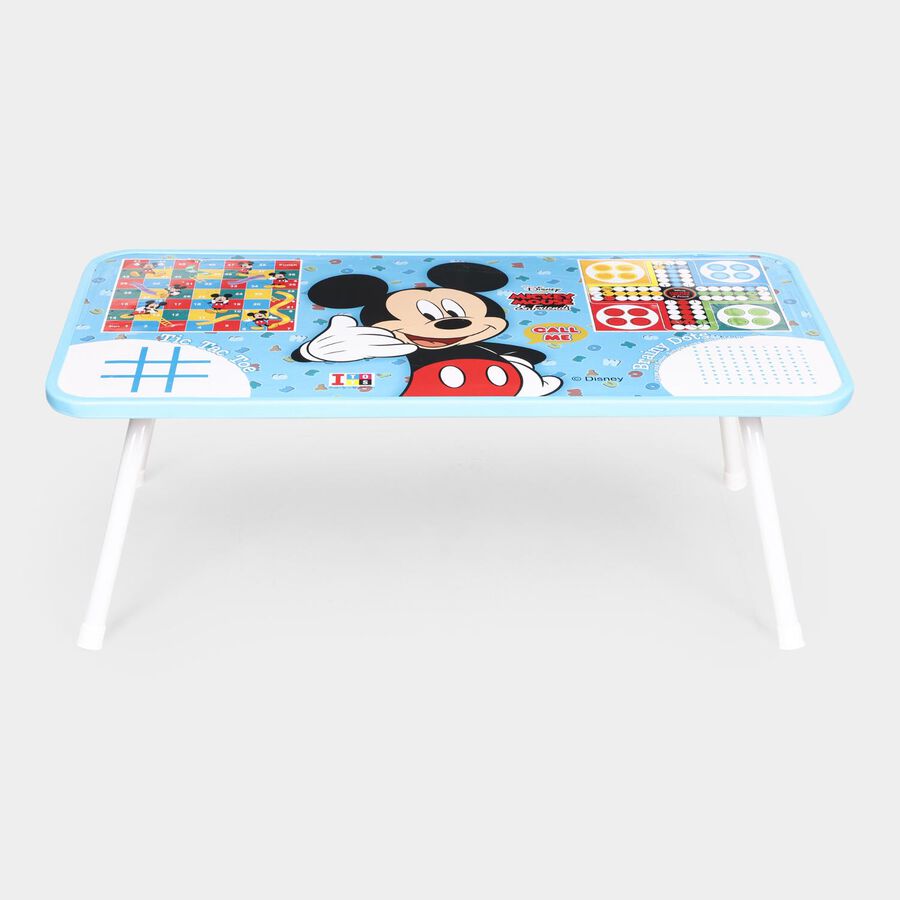 Mickey Mouse Print Folding Wooden Table, , large