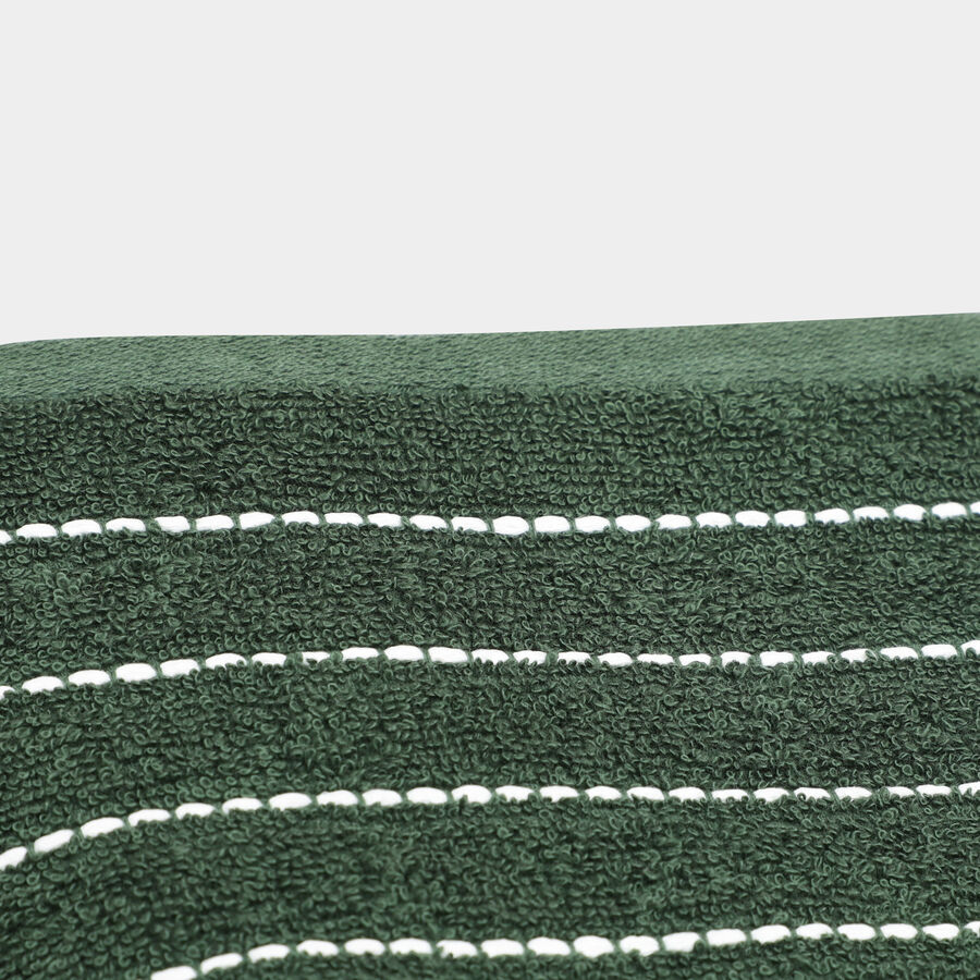 420 GSM Green Cotton Bath Towel, , large image number null