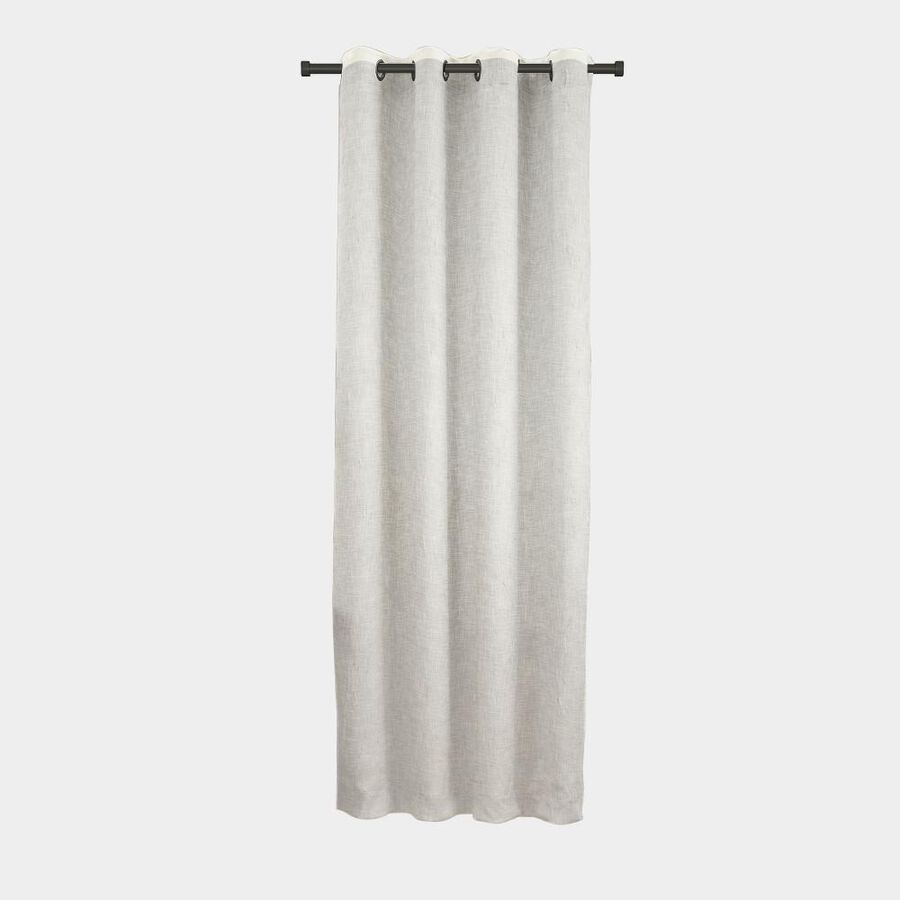 Off-White Linen Curtain, , large image number null