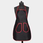 Blue Polyester Cotton Apron, , small image number null
