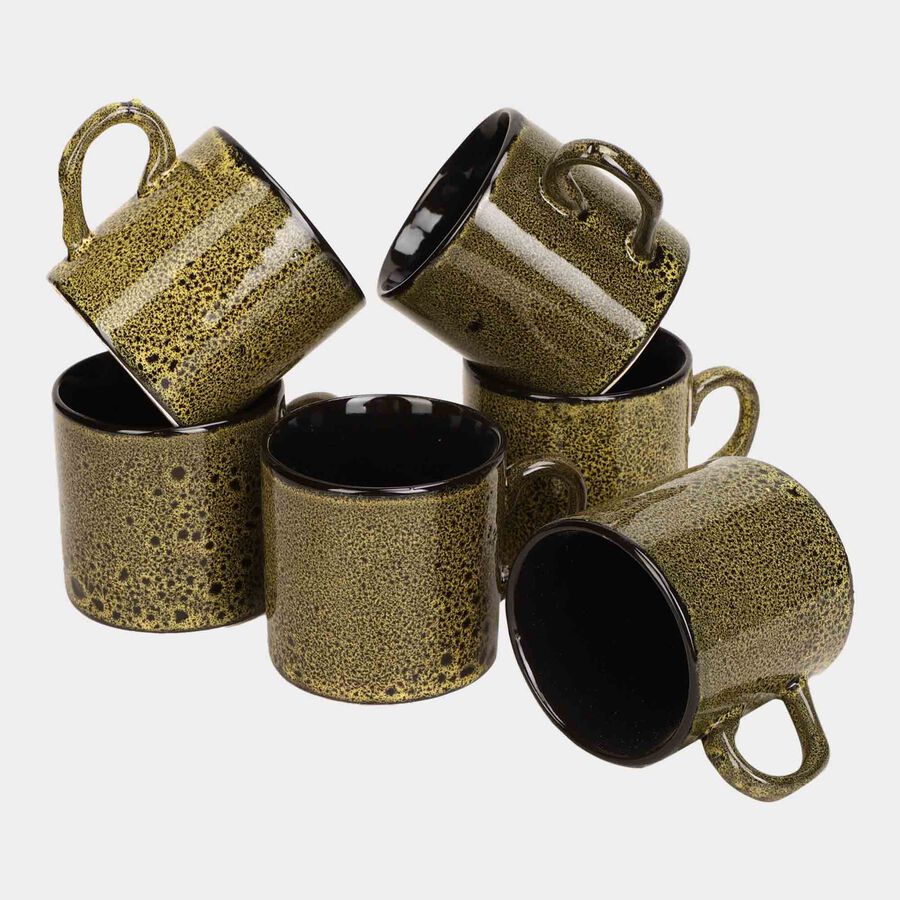 120 ml Stoneware Mug, Set of 6, , large image number null