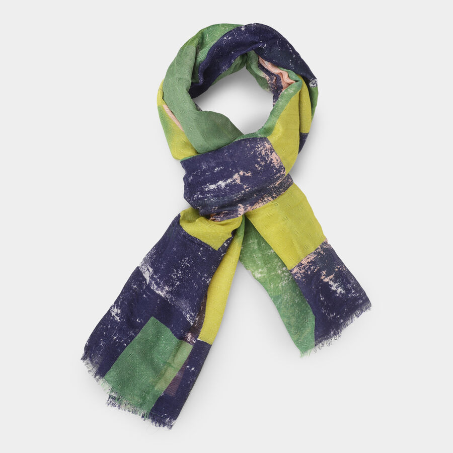 Women's Multicolour Viscose Scarf, , large image number null