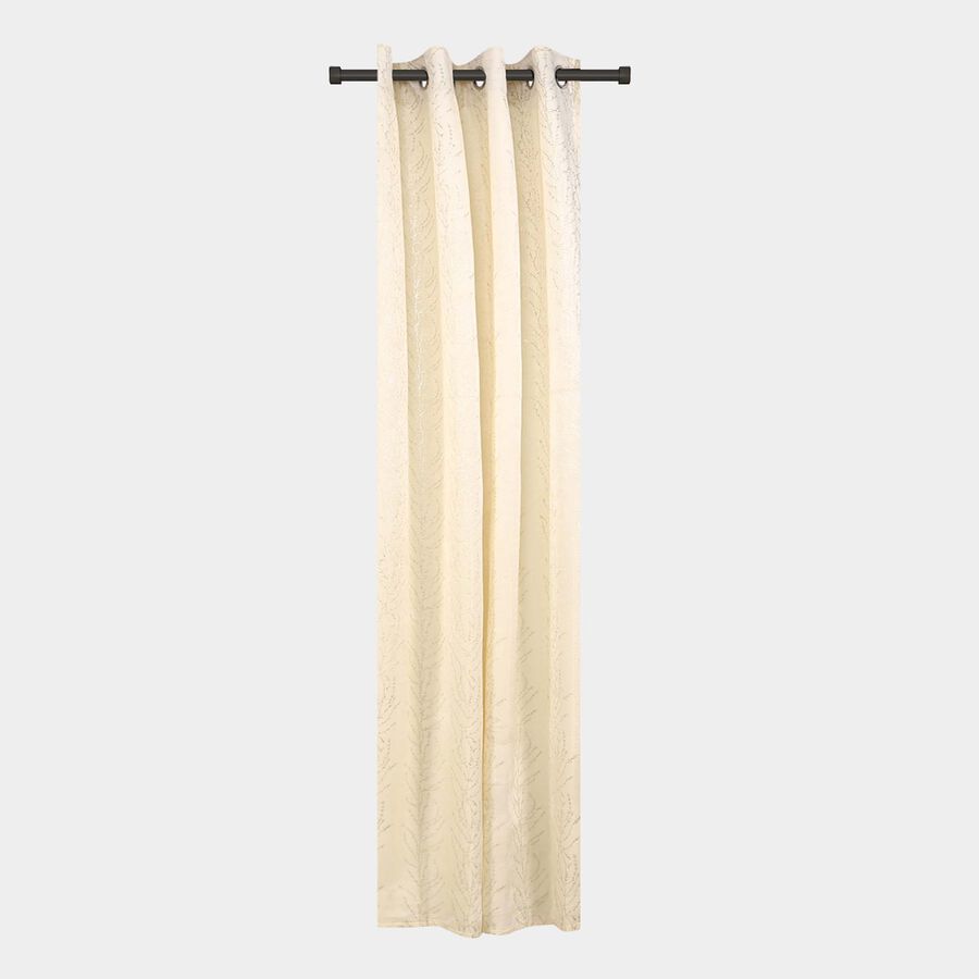 7ft. Cream Velvet Door Curtain, , large image number null