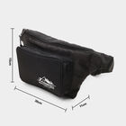 Black Nylon/Polyester Waist Pouch, , small image number null