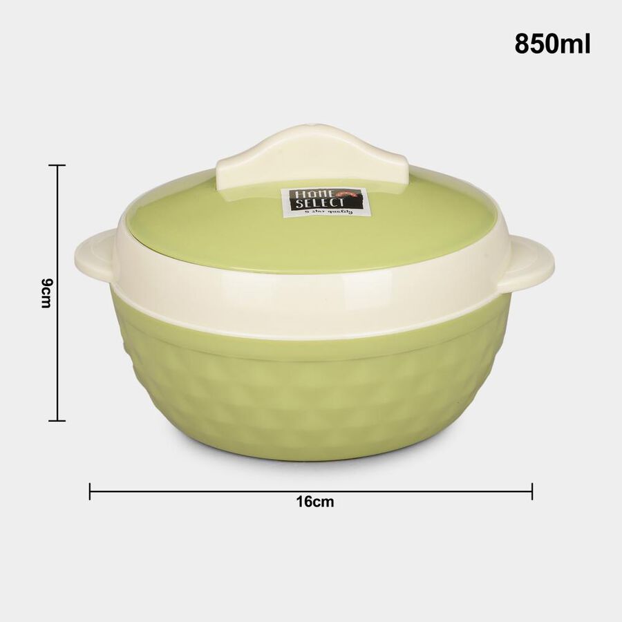 850ml Plastic & Steel Casserole, , large image number null