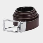 Men's Black Polyurethane Casual Belt, 38 in. Waist, , small image number null