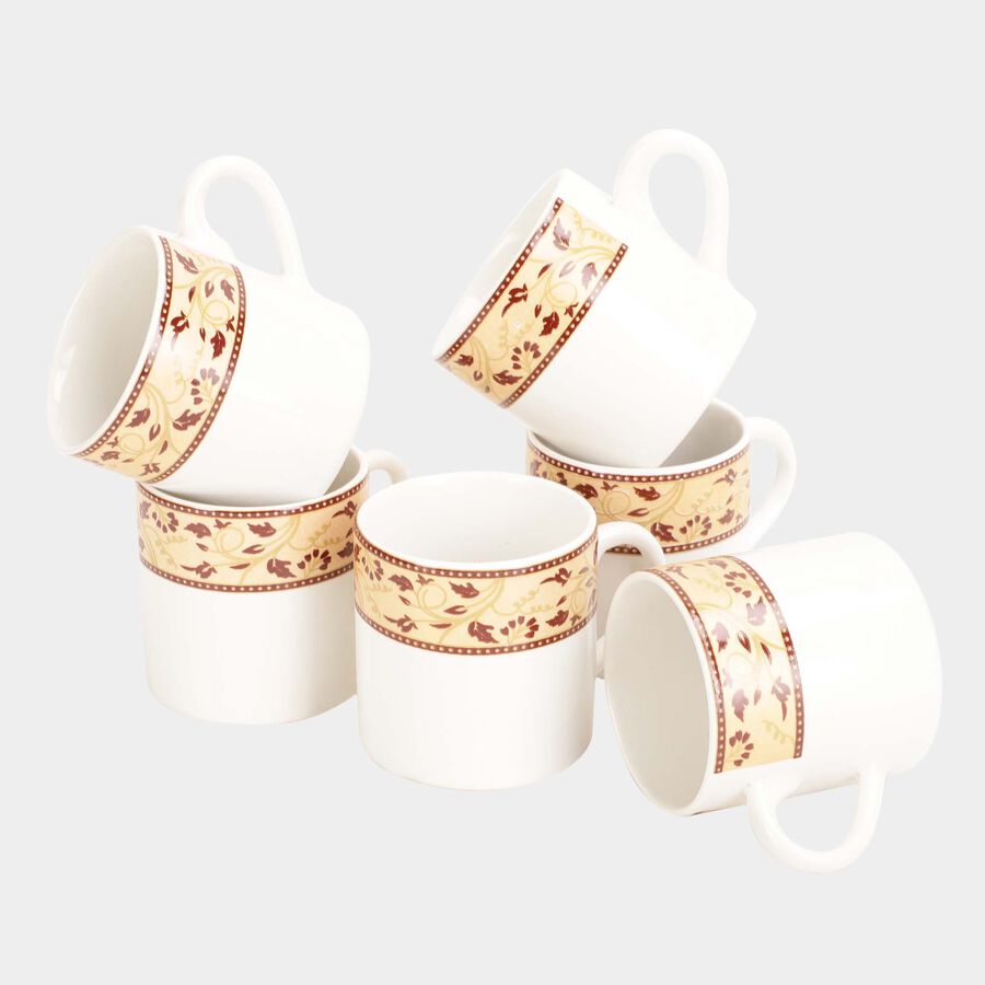 120 ml Stoneware Cup, Set of 6, , large image number null