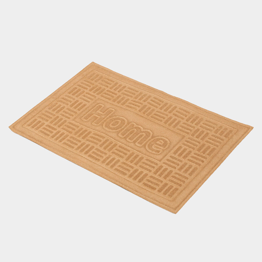 Mustard Polyester Door Mat, , large image number null