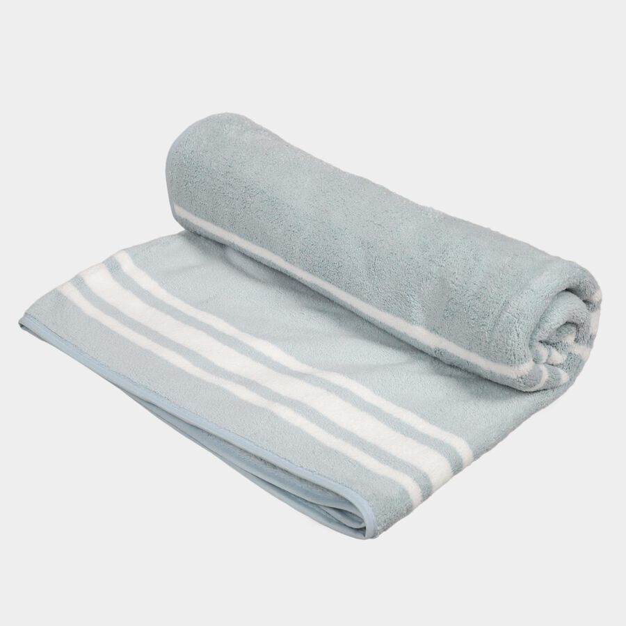 270 GSM Aqua Microfiber Bath Towel, , large image number null