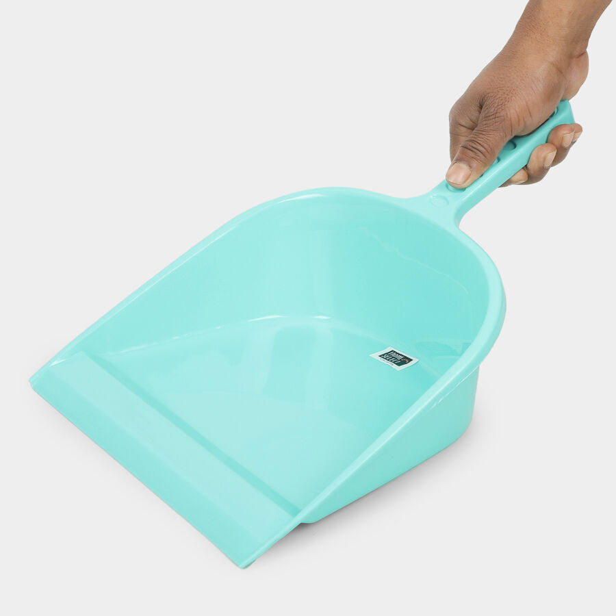 Blue Plastic Dustpan, , large image number null