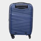 4-Wheel Dark Blue PVC Matee Hard Case Trolley, Small, , small image number null