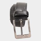 Men's Black Polyurethane Casual Belt, , small image number null