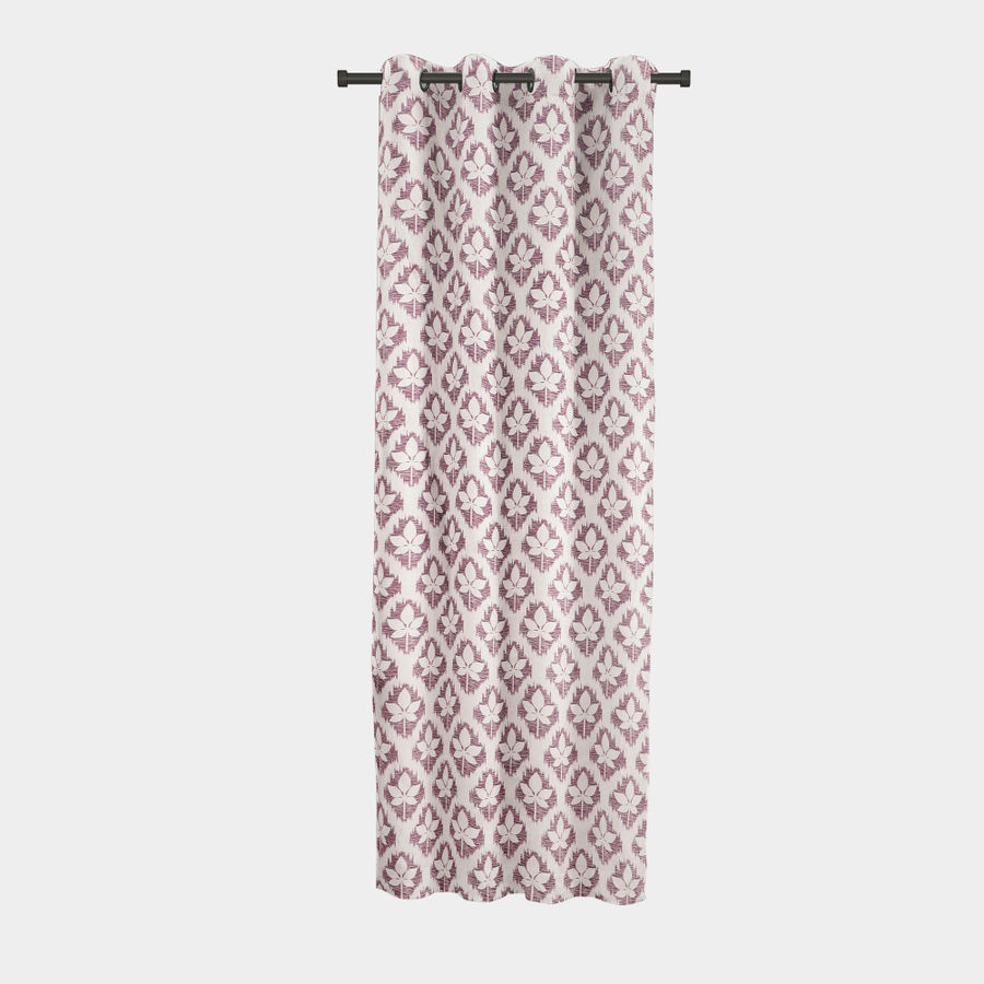 E 7 ft. Purple Polyester Curtain, , large image number null