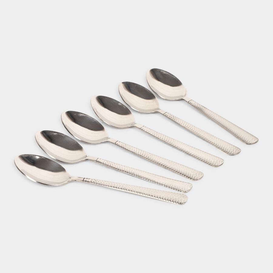Steel Baby Spoon, Set of 6, , large image number null