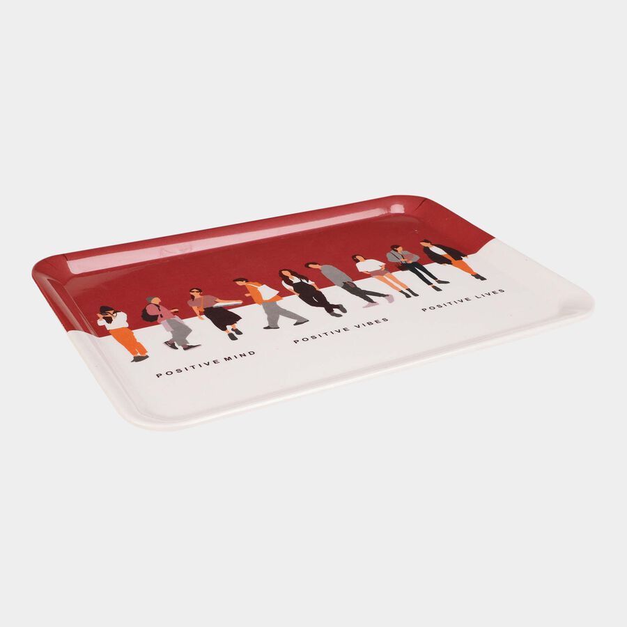 Melamine Serving Tray, 35.56 cm Dia., , large image number null