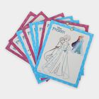 Kid's Frozen Princess Coloring Frame with Oil Pastel Colors , , small